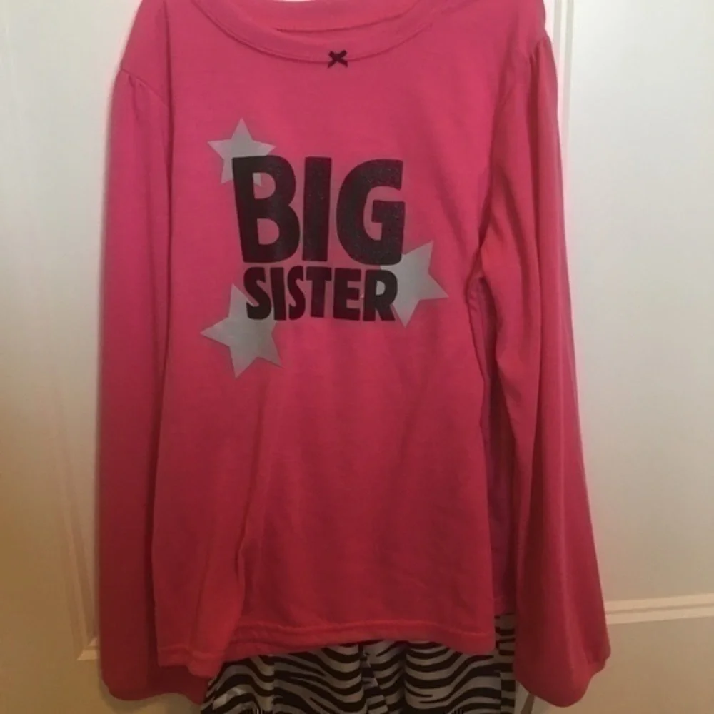 Carter’s Girls size 14 big sister pajamas